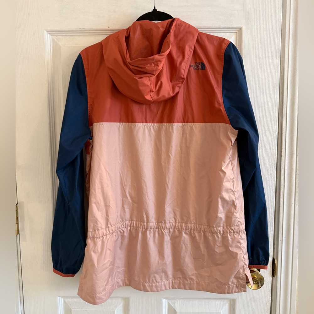 THE NORTH FACE Women's Fanorak Jacket Stowable in Multi Colorblock - Picture 2 of 10